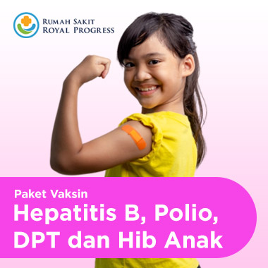 Paket Vaksin Hexaxim - Hepatitis B, Polio, DPT dan Hib Anak